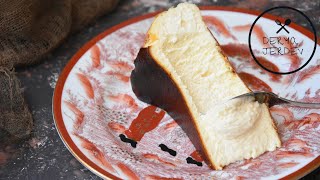 San Sebastian Cheesecake Yanık İspanyol Cheesecake [upl. by Enomsed845]