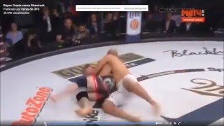 Ken Shamrock vs Royce Gracie Bellator 149 [upl. by Elatan]