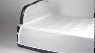 Sleep Origins Yawn Air Bed Size Self Inflating Airbed with Built in Pump Headboard Fabric [upl. by Lucas49]