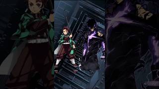 Jin woo vs demon Slayer all character shorts viralshorts anime ytshorts [upl. by Udale636]