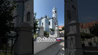 experience Bratislava with me  slovakia summer european destination lifestyle travel vlog student [upl. by Bonney]