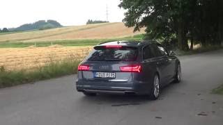 Audi A6 Avant 30tdi competition MTM sound [upl. by Einahpats503]