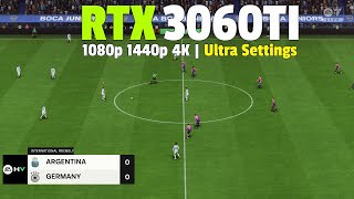 EA Sports FC 25  RTX 3060TI  1080p  1440p  4K Ultra Settings [upl. by Calisa]