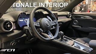 2023 Alfa Romeo Tonale FULL Interior Tour [upl. by Ahsikar]