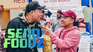 Blue Ribbon Bacon Festival Send Foodz w Timothy DeLaGhetto amp David So [upl. by Weasner]