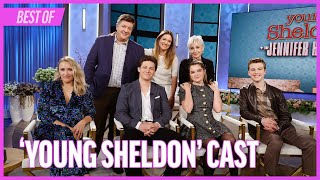 ‘Young Sheldon’ Cast Tuesday April 16 2024  The Jennifer Hudson Show [upl. by Beitnes]