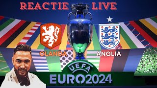 Reactie LIVE  Olanda Anglia  EURO 2024 [upl. by Vere]