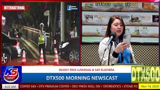 DTX500 MORNING NEWSCAST [upl. by Meyer]