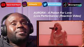 AURORA  A Potion For Love Live Performance  REACTION [upl. by Kennett315]