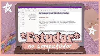 3 programas GRATUITOS para estudar pelo computadornotebook 💻✨ [upl. by Sadler]