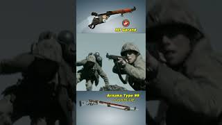 quotUSMC M1 vs Arisaka 99quot  WWII Guns ww2 war shorts FlagsofOur Fathers viral [upl. by Ateuqal379]