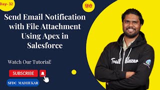 Send Email Notification with File Attachment Using Apex [upl. by Anaira831]