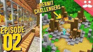 Hermitcraft 7 Episode 2  FARMS and Hermit Challenging [upl. by Guillema]