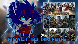 Past Bayverse Autobots React To \ Tik Toks  part 1 [upl. by Feliza]