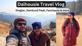 Dalhousie  Panchpula Dainkund Peak Khajjiar  Himachal Pradesh  Dalhousie Places to Visit [upl. by Aisercal416]