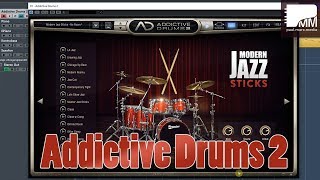 Addictive Drums 2 Review 🎧 Kits Effekte und Grooves im Überblick [upl. by Itsirk106]