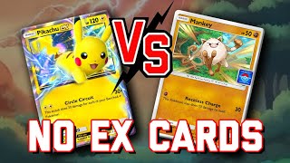 This Deck Beats PIKACHU EX DECKS Without a SINGLE RARE CARD [upl. by Airbmac858]