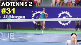 Svitolina vs Swiatek  AO TENNIS 2 Simulation Gameplay 31 wCommentary [upl. by Euqitsym933]