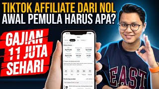 CAIR 11 JUTA DALAM SEHARI TIKTOK AFFILIATE DARI NOL CARA DAFTAR amp MULAI AWAL TIKTOK AFFILIATE [upl. by Eillib461]