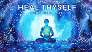 Sleep Meditation for Healing  HEAL THYSELF  Guided Meditation for Adults [upl. by Ettessil]