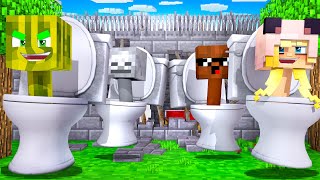 Der SCHWERSTE AUSBRUCH als SKIBIDI TOILET  Minecraft GEFÄNGNIS [upl. by Nahoj414]