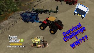 Fs 22 Survival Challange Competting against Daggerwin amp ChainSaw100 Ep 76 [upl. by Libnah]