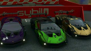 PURE V12 PERFORMANCE ON THE TRACK Lamborghini SCV12 [upl. by Anaihk735]