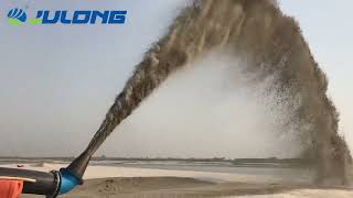 High Efficiency 6 Inch River Sand Dredging Machine Cutter Suction Dredger [upl. by Ellehsat84]