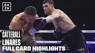 Jack Catterall vs Jorge Linares  Full Card Highlights [upl. by Yllrebmik]