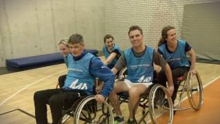 Sport Experience rolstoelbasketbal [upl. by Dumond]