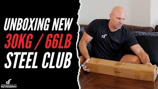 Unboxing Our New 30kg  66lb Steel Club [upl. by Fairfax]