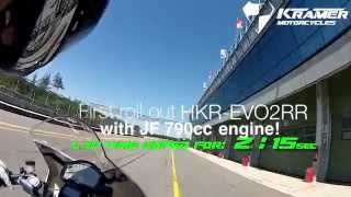 Qualifing run in Brno with HKR EVO2RR for KTM TNT [upl. by Lambrecht268]