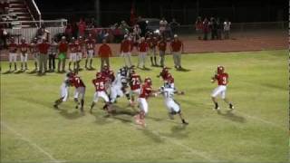 Muleshoe Mule Elizalde Hit vs Friona [upl. by Akimed]