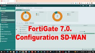 FortiGate How to Configure SD WAN On Fortigate Firewall 7 0 [upl. by Jala]