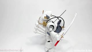 Sakura Wars 2  KobuKai Ogami Ichiro Type 120 HG Bandai LiveBuild PlaMo [upl. by Yerfdog]