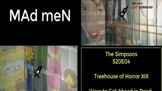 REFERENCE Mad Men intro  The Simpsons S20E04 [upl. by Elva]