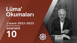 Ekrem Demirli Lisans Programı Lüma’ Okumaları 10 Seminer [upl. by Malilliw403]