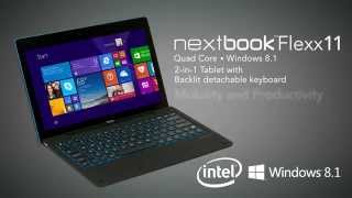 Nextbook Flexx 11 Windows 2in1 tablet [upl. by Sicard847]