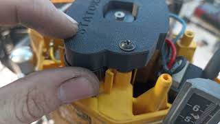 Регулятор оборотов фрезера DeWALT dw625eqs [upl. by Afihtan426]