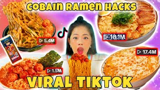 COBAIN SEMUA RAMEN HACKS VIRAL TIKTOK [upl. by Manlove]