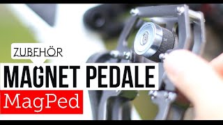 Technik Tipp MAGPED innovative magnetische SPD Pedale am Bike statt Clickies [upl. by Nirej77]