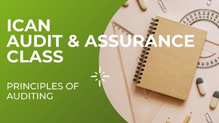 Audit amp Assurance Class  Introduction to Audit amp Assurance [upl. by Atikel767]