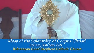 Mass of the Solemnity of Corpus Christi [upl. by Wyck]