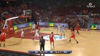 Highlights  Proximus Spirou Charleroi  Kangoeroes Basket Willebroek [upl. by Lsiel]