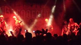 Gorgoroth Live Chile 2017  Unchain My heart  With Infernus Kick to Fucking Fan [upl. by Garlan]