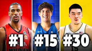 Ranking the Top 30 Prospects for the 2024 NBA Draft MidSeason Update [upl. by Annairdna]