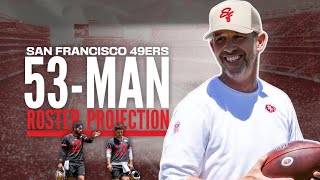 49ers postminicampOTA 53man roster projection [upl. by Nnylamme]