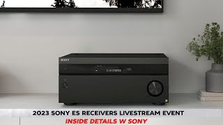 2023 Sony ES AV Receivers Overview of Unique Features  360 Spatial Sound Mapping [upl. by Ertemed]