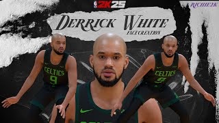 Derrick White Face Creation NBA 2K25 [upl. by Gavrielle]