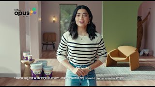 Birla Opus Paints  Naye Zamane Ka Naya Paint  One Interiors  Rashmika M  Neena G 40 sec Hindi [upl. by Yarod]